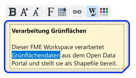 Abbildung 3: Anpassen der Formatierung über die Mini-Symbolleiste