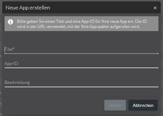 map.apps manager